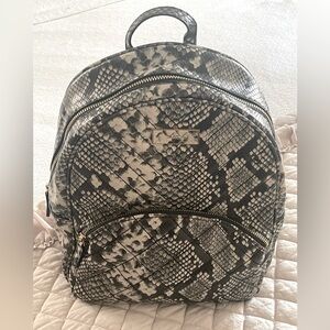 Aldo Snake Print Backpack